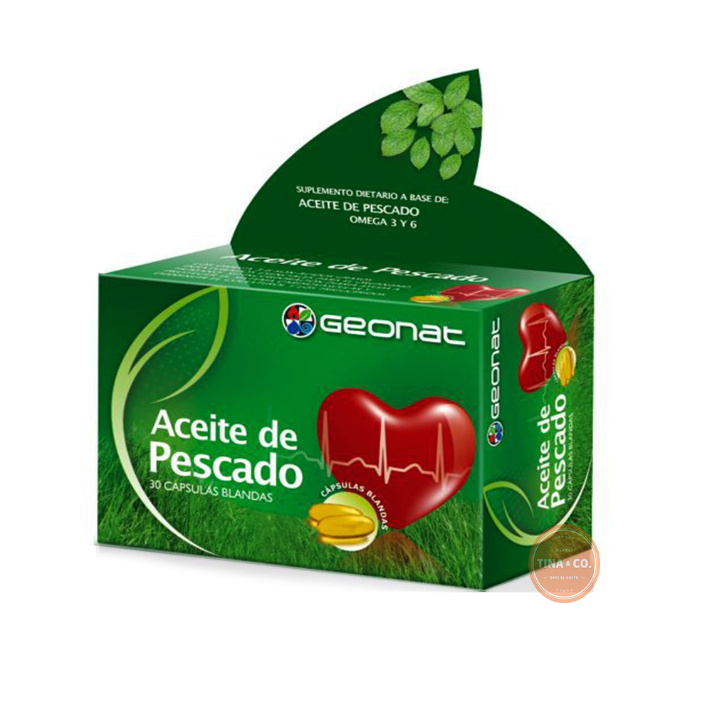 Geonat Aceite de Pescado - 30 Cápsulas